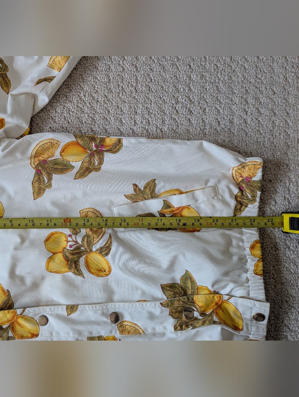 Fun Fruit Patterned Light Spring Jacket - Picture 5 of 8